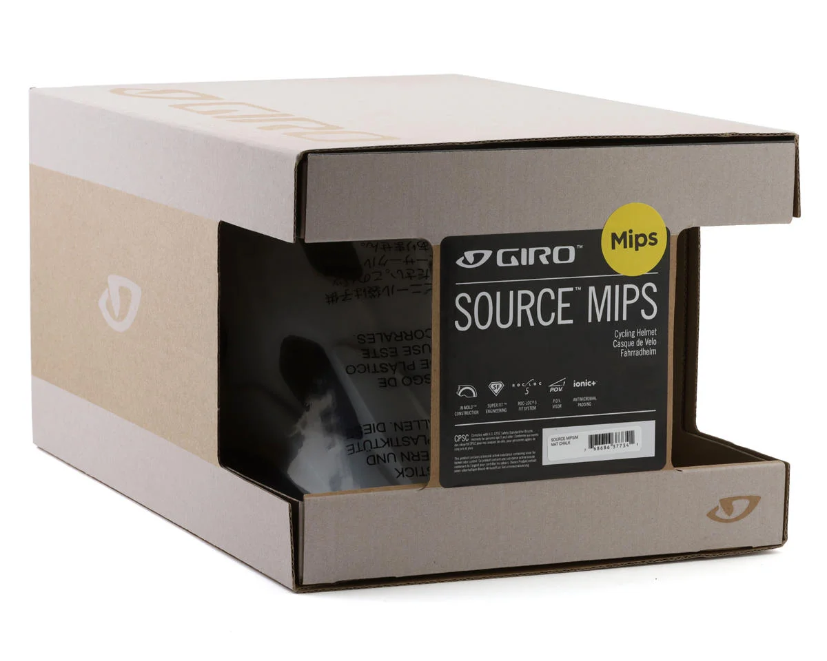 Giro Source MIPS Helmet (Matte Chalk) (S) - view 4